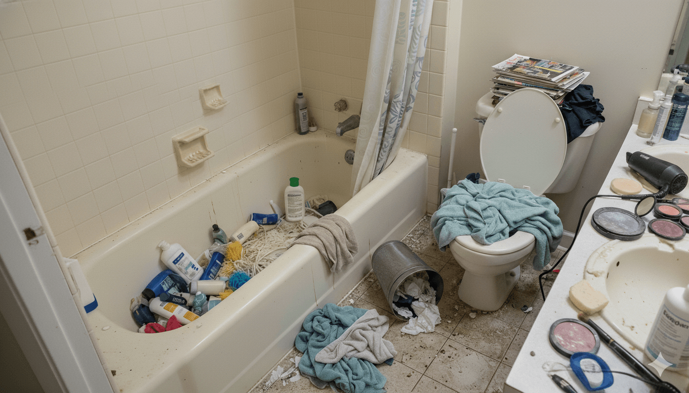 bathroom preparation