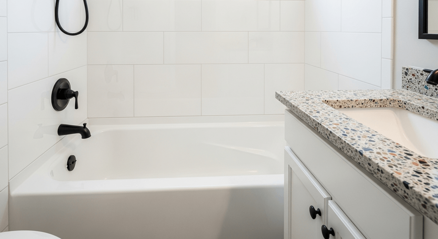 Bathtub refinishing in apartments